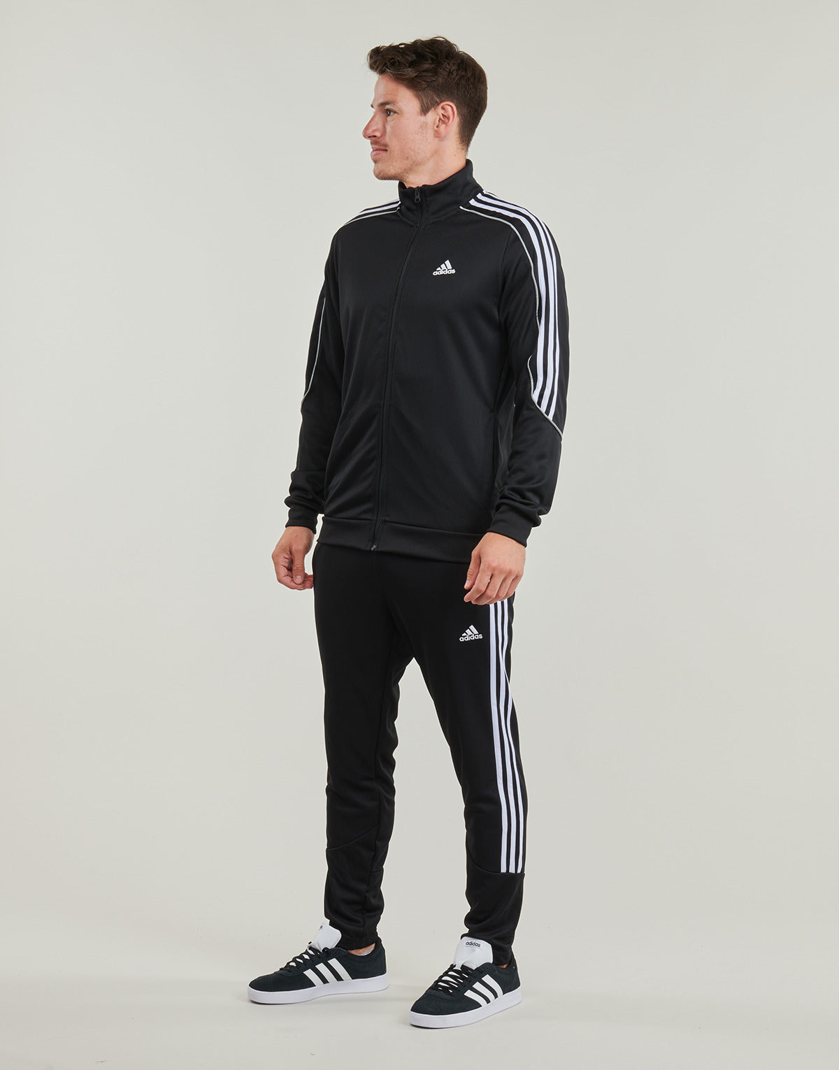 Adidas Tuta Sportswear 3-Stripes Doubleknit Track Suit Nero