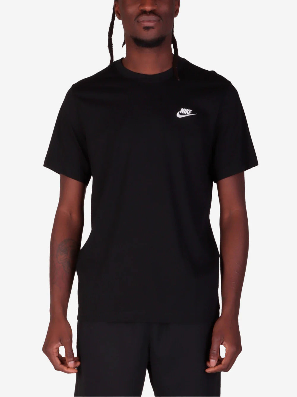 T-shirt NIKE nera Sportswear Club AR4997
