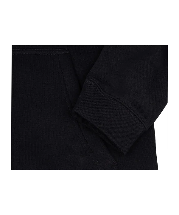 Felpa Nike Park Fleece Hoody Nero Bianco