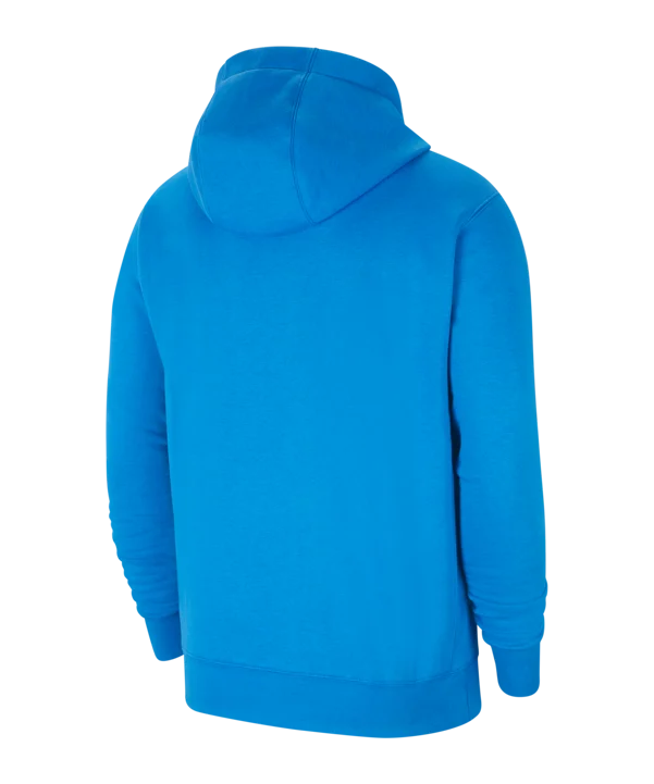 Felpa Nike Park Fleece Hoody Blu Bianco