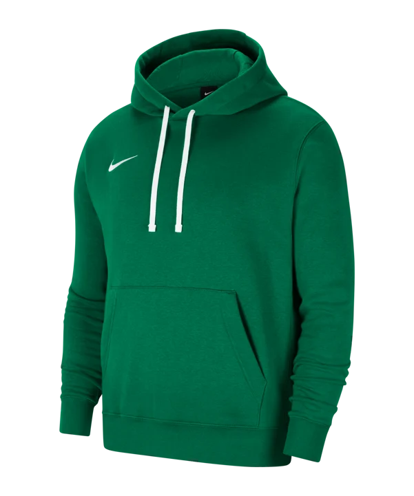 Felpa Nike Park Fleece Hoody Verde Bianco
