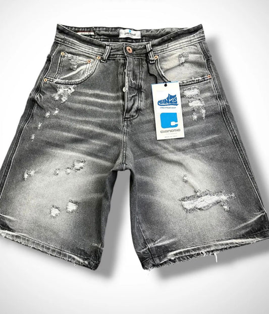SHORT JEANS GRAY