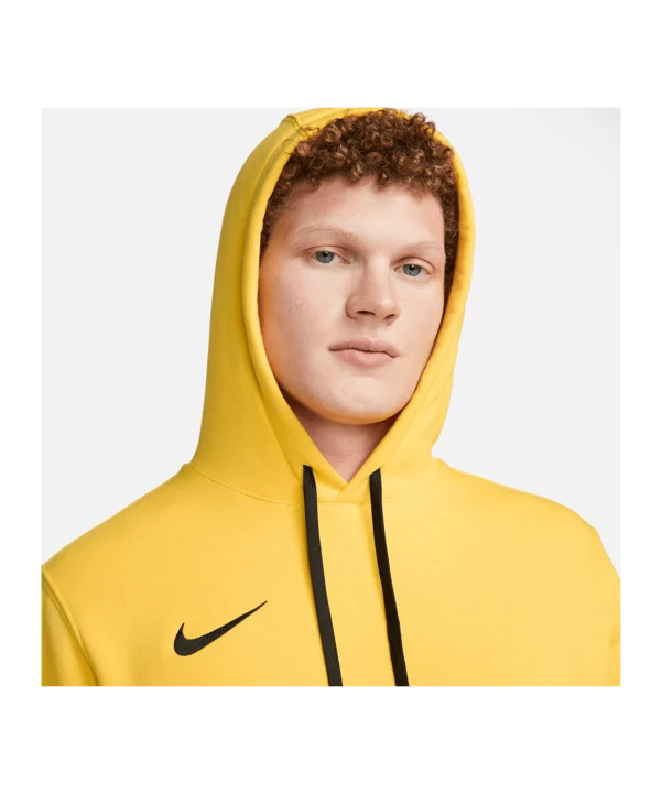 Felpa Nike Park Fleece Hoody Giallo Nero