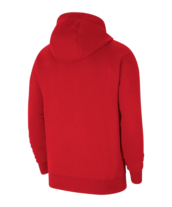 Felpa Nike Park Fleece Hoody Rosso Bianco