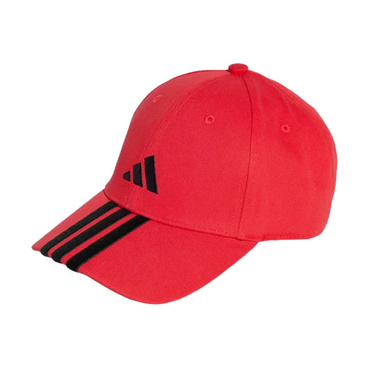 Cappellino Adidas Sportswear 3-STRIPES NEW LOGO BASEBALL - pure ruby black